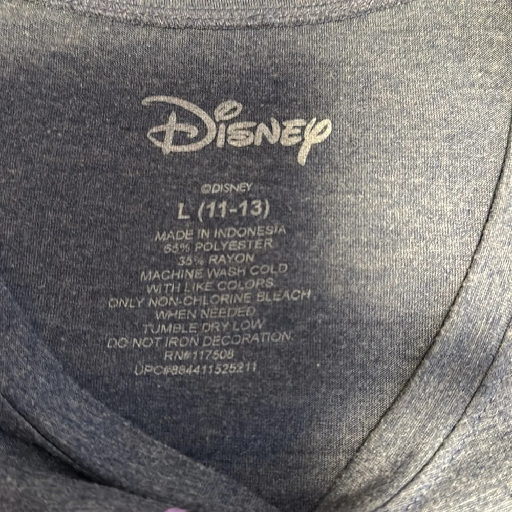 Disney Junior's Maleficent Mistress Of Evil Hi-Low Hem T-Shirt Size L (11-13)